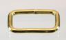 Belt keeper brass plated